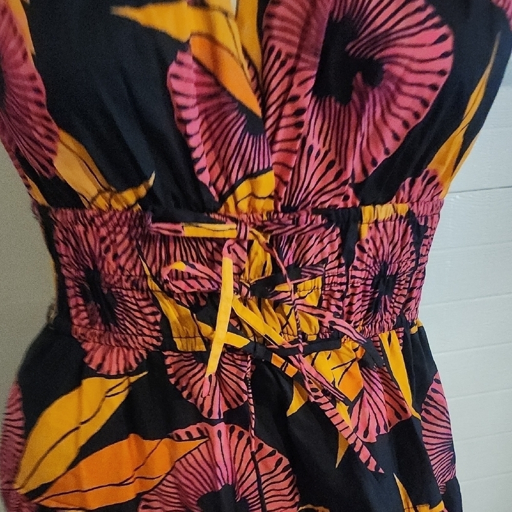 Derek Lam 10 Crosby Fatima Floral Cotton Midi Dress Size 0 $550 - Picture 8 of 8